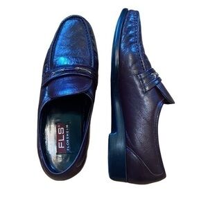 FLS Florsheim RIVA Moc Toe Bit Loafer, burgundy